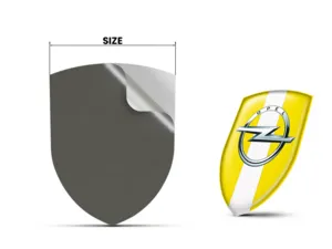 Opel Emblema Con Relieve Alta Calidad Profesional Personalizable